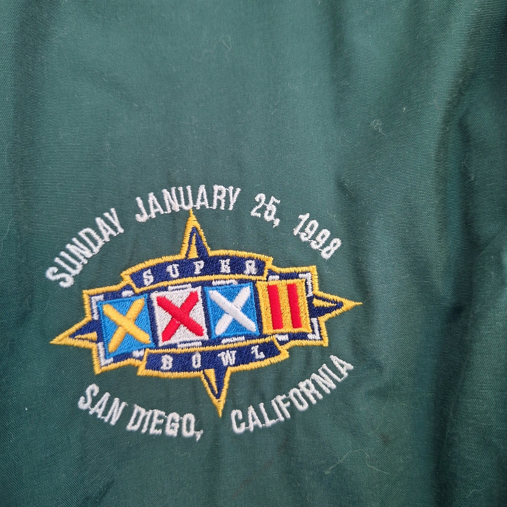 Vintage STARTER  Green Bay Packer Super Bowl Embroidered Jacket - Picture 2 of 4